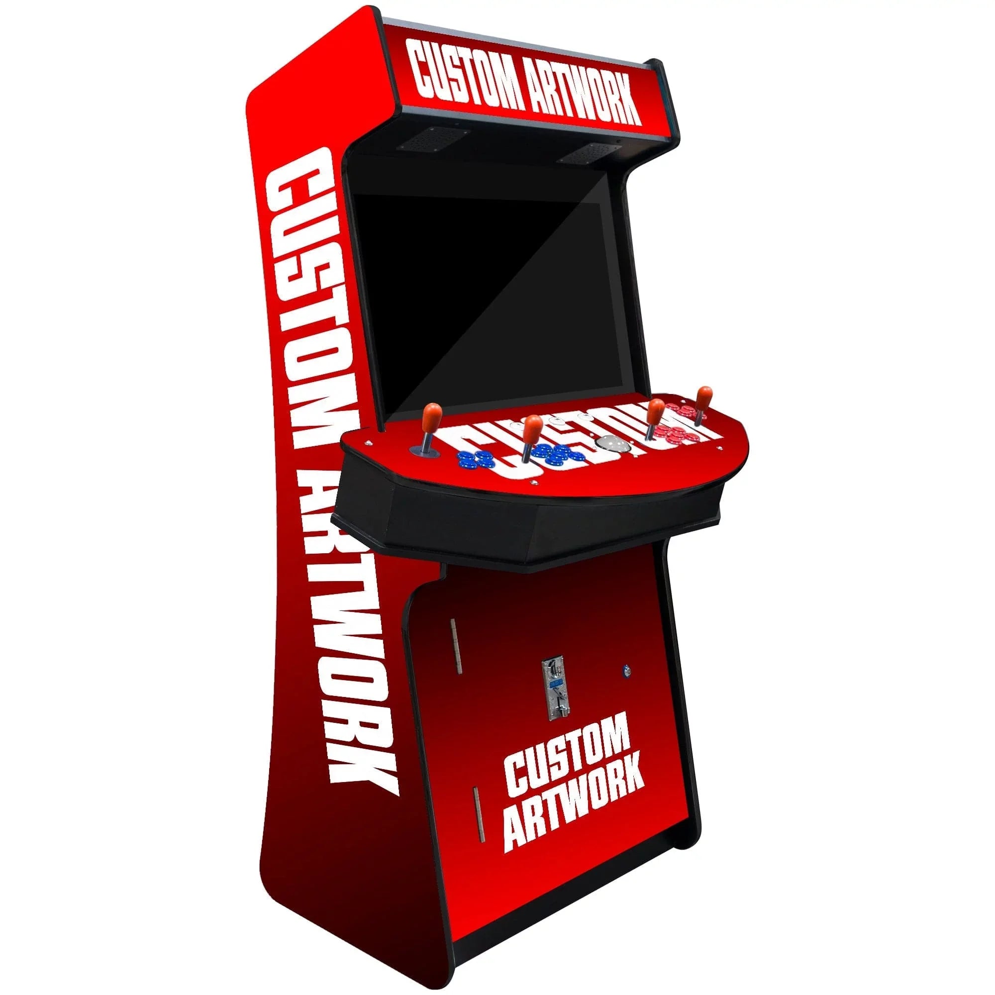 Creative Arcades 4-Player Slim Stand-Up Arcade Machine