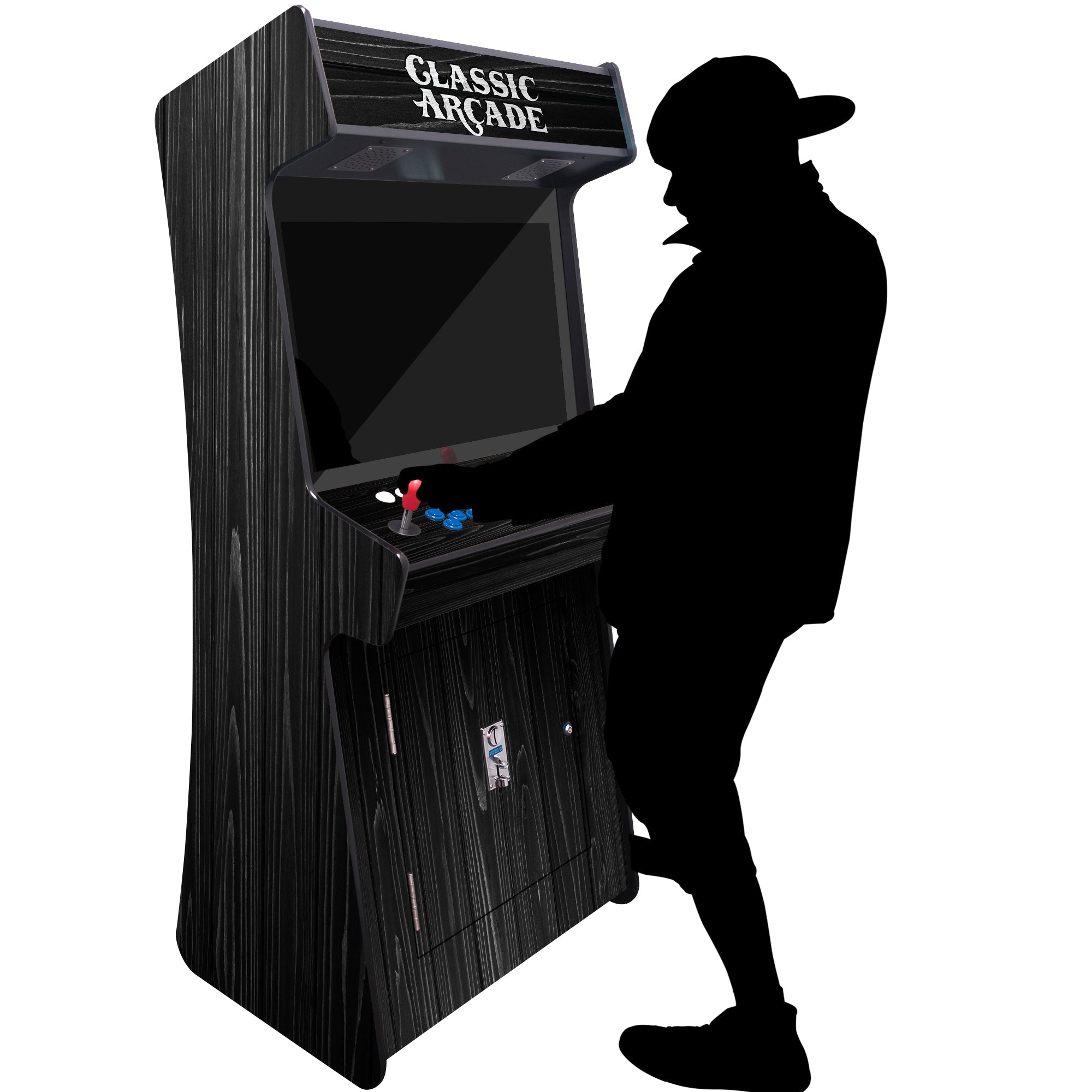 Creative Arcades 2-Player Slim Stand-Up Arcade Machine