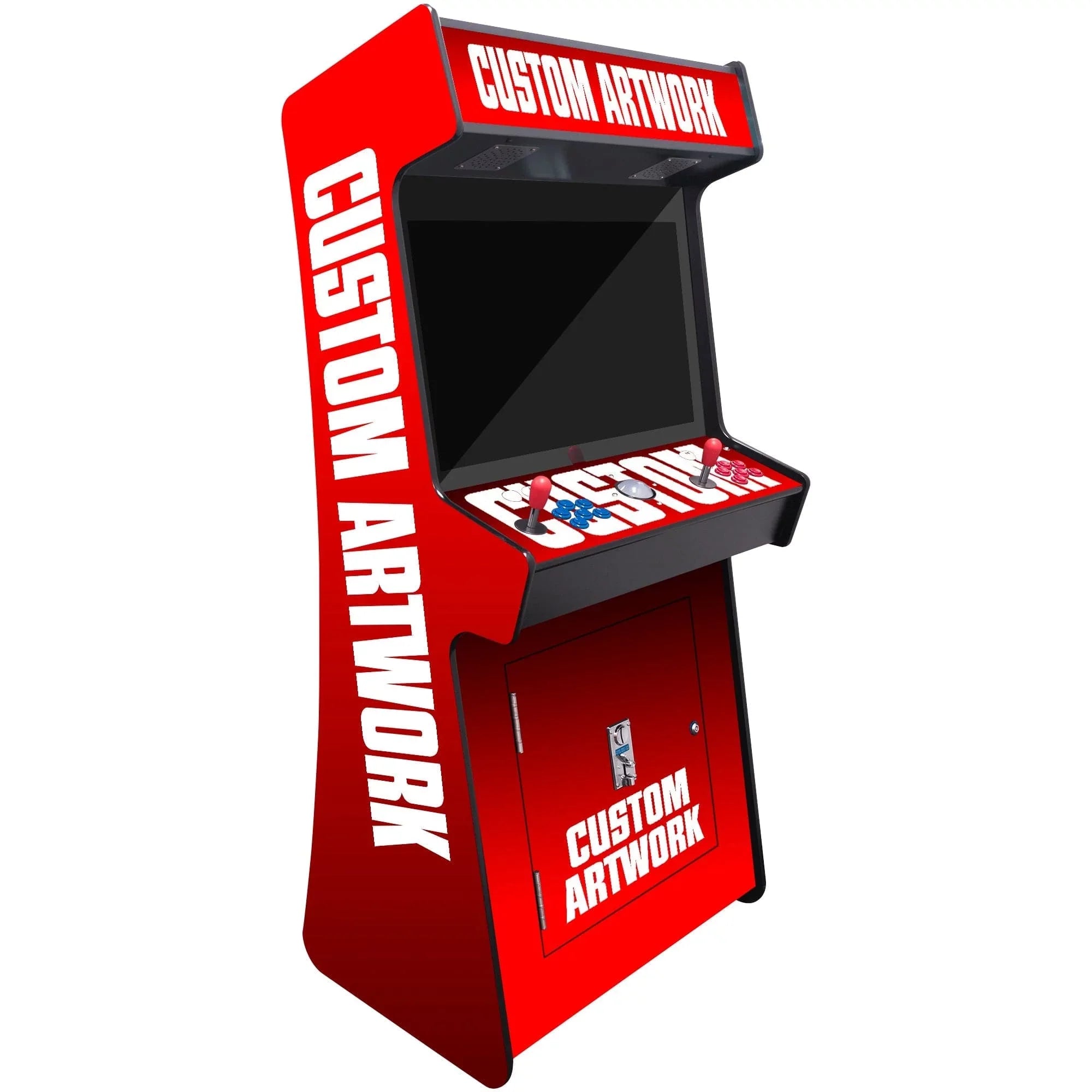 Creative Arcades 2-Player Slim Stand-Up Arcade Machine