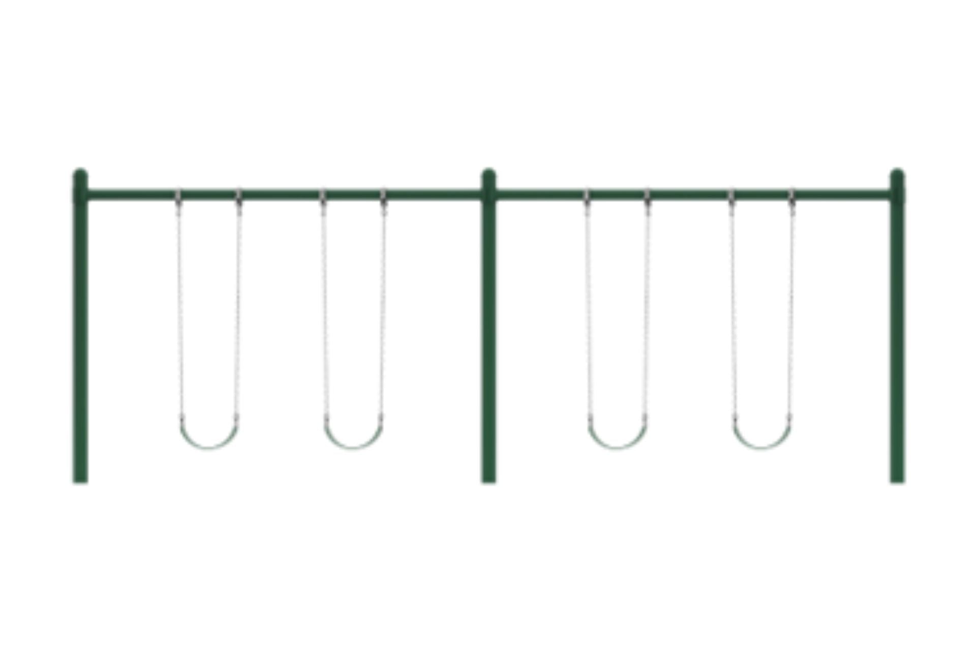 Wisdom 5 Inch Single Post Swing Frame
