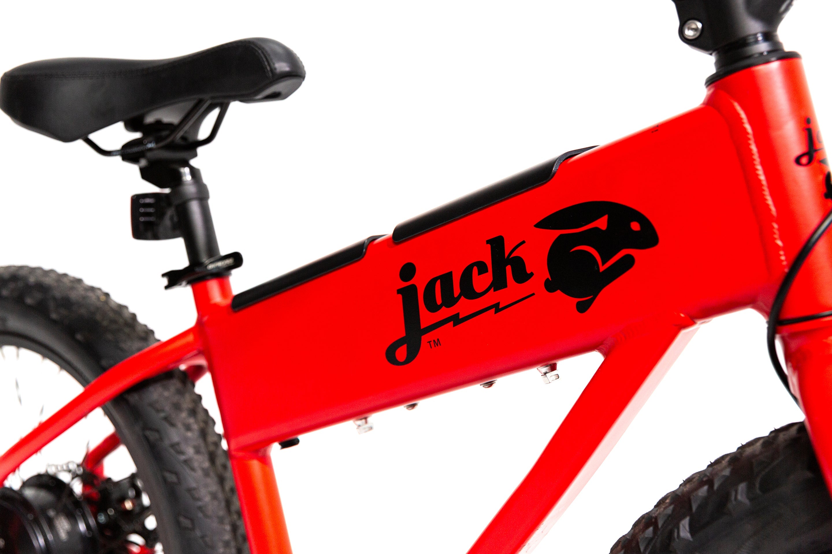 JackRabbit XG - Lightweight & Compact "Big" Micro eBike, Red