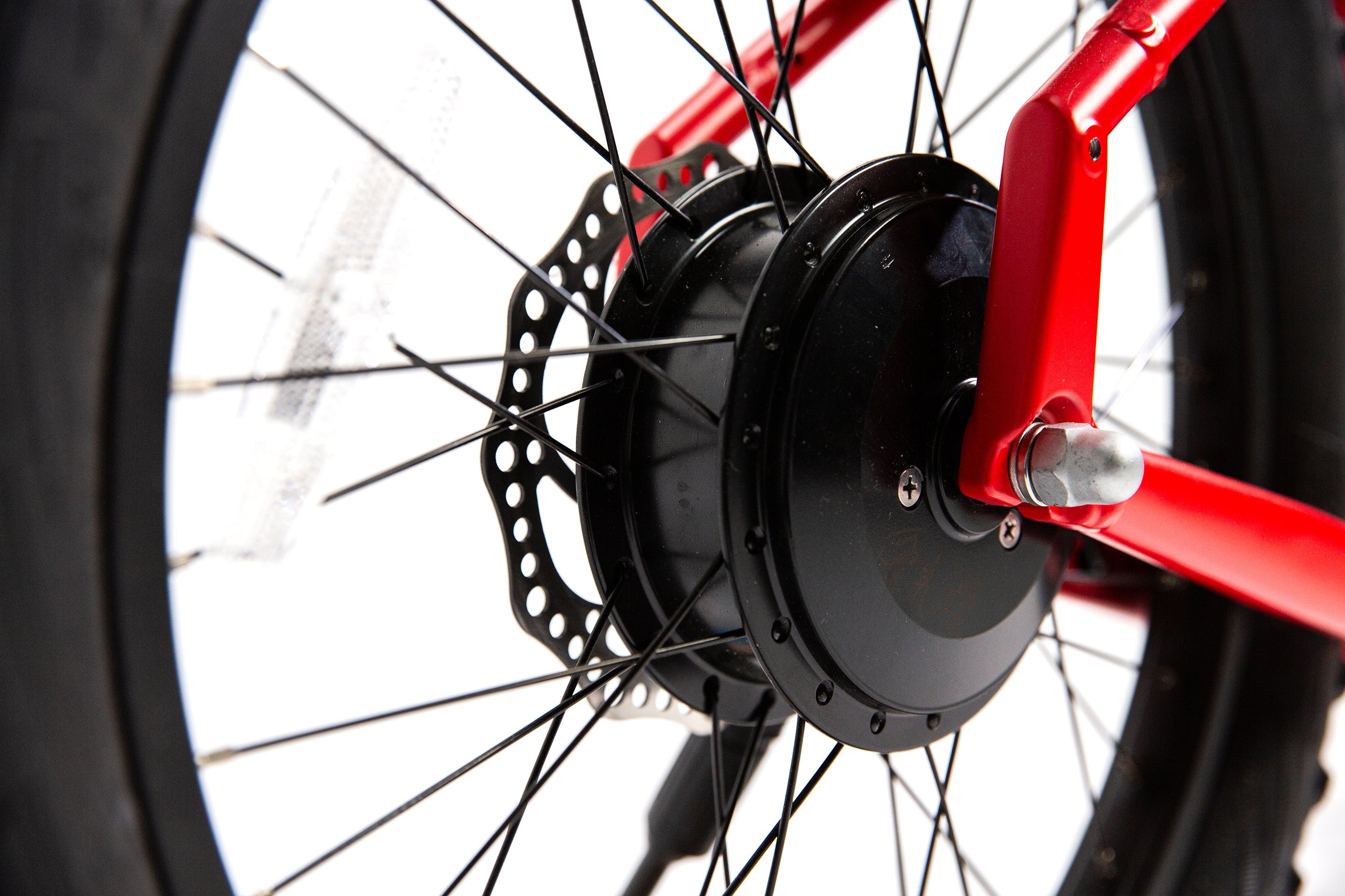 JackRabbit XG - Lightweight & Compact "Big" Micro eBike, Red