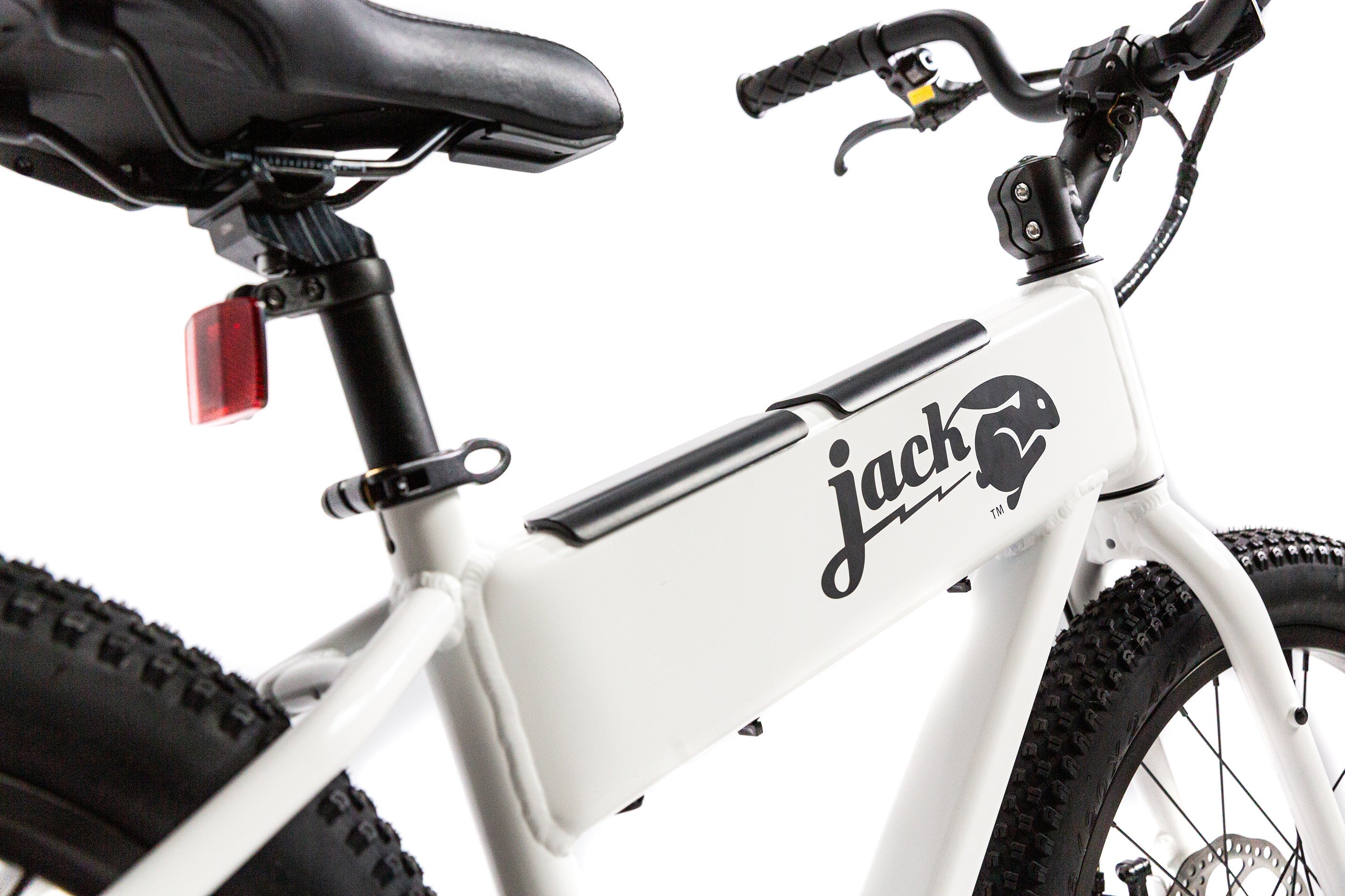 JackRabbit XG - Lightweight & Compact "Big" Micro eBike, White