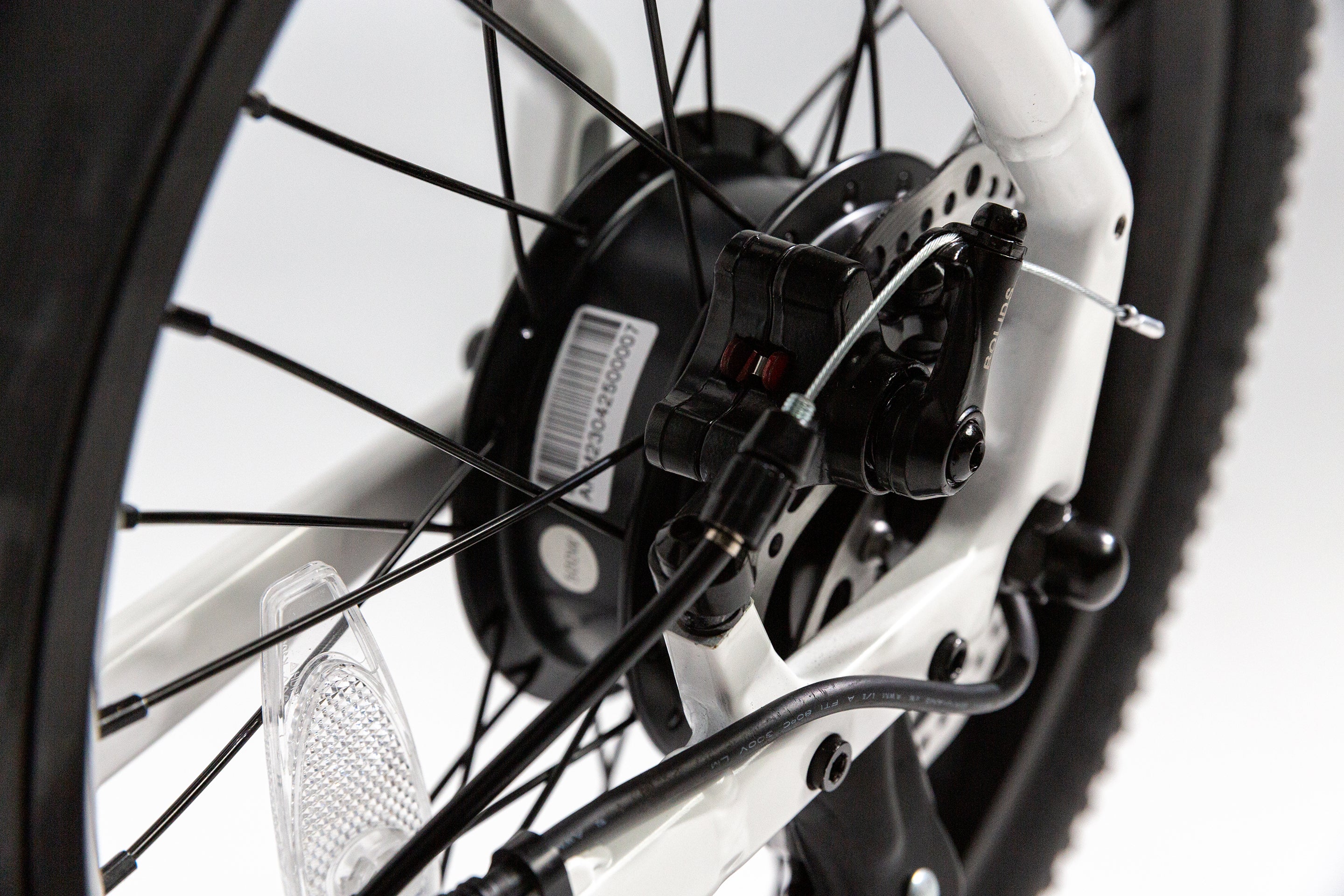 JackRabbit XG - Lightweight & Compact "Big" Micro eBike, White