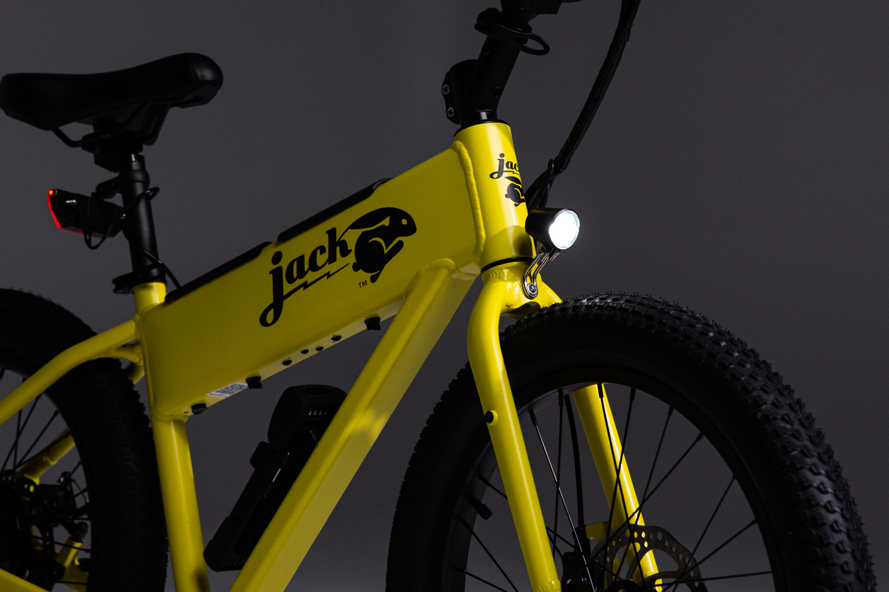 JackRabbit XG - Lightweight & Compact "Big" Micro eBike, Red