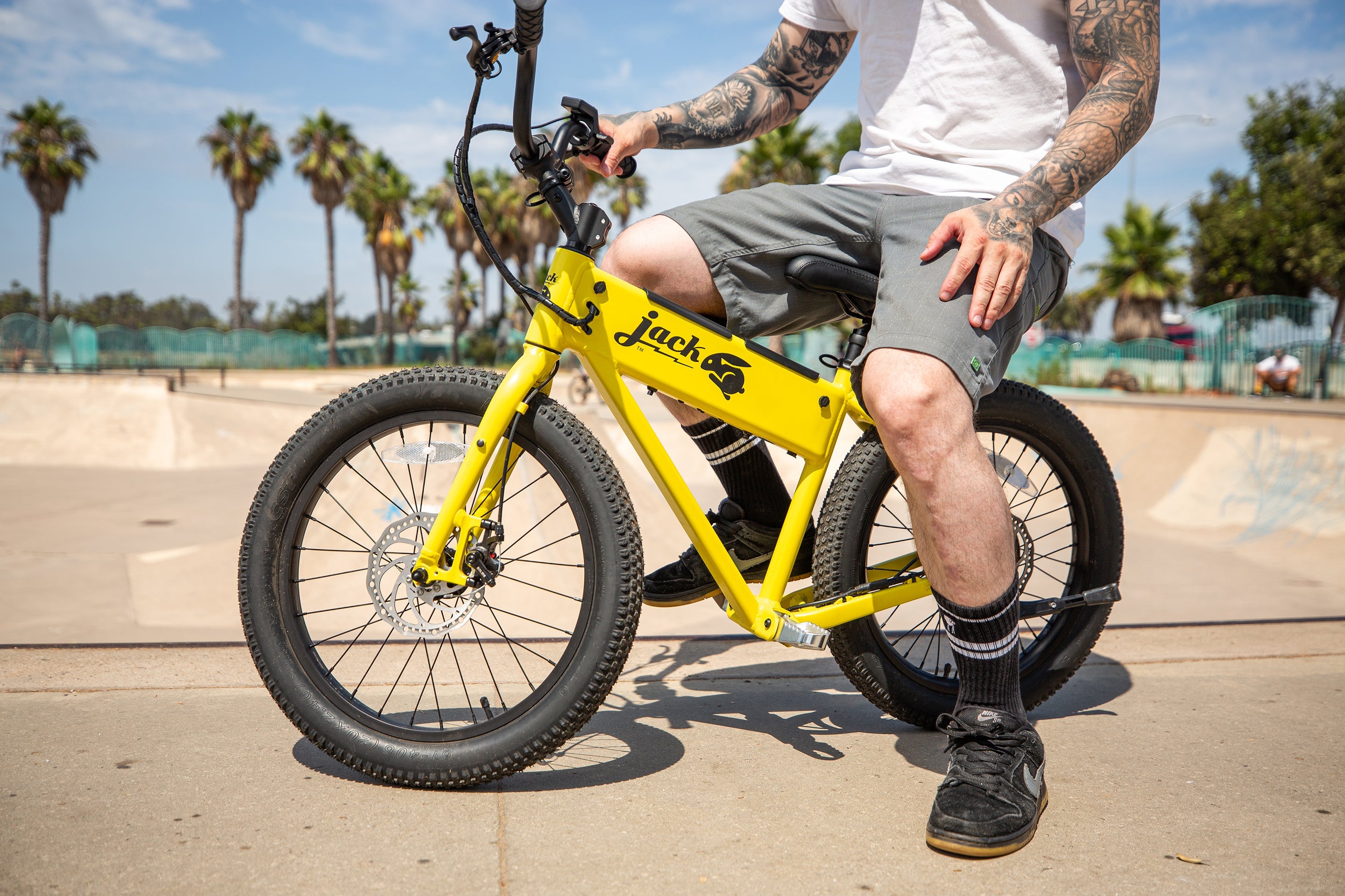 JackRabbit XG - Lightweight & Compact "Big" Micro eBike, Yellow