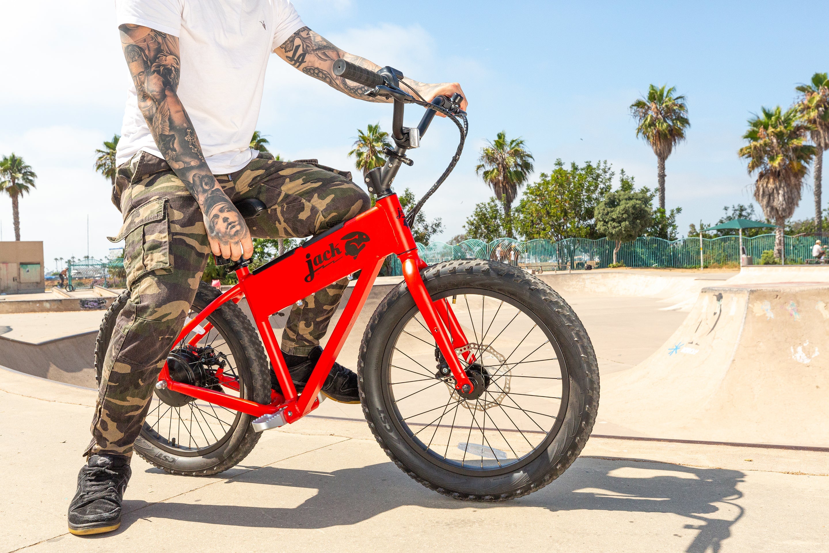 JackRabbit XG - Lightweight & Compact "Big" Micro eBike, Red