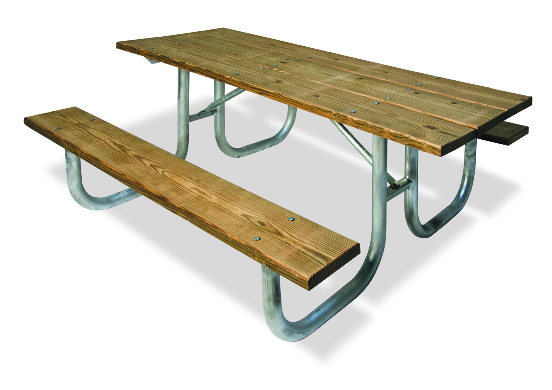 UltraSite 8' Natural Extra Heavy-Duty ADA Accessible Rectangular Table