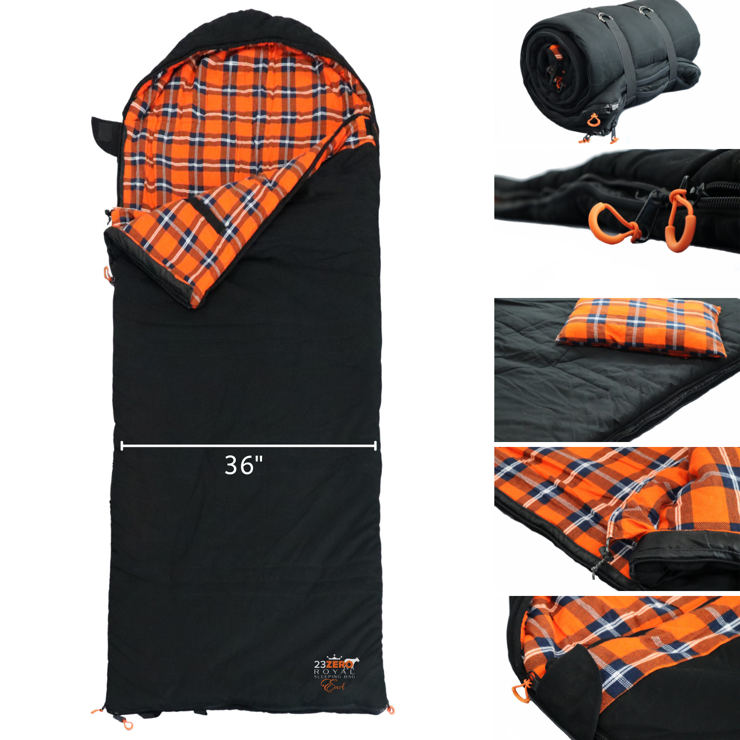 23Zero Royal Sleeping Bag Earl 36"
