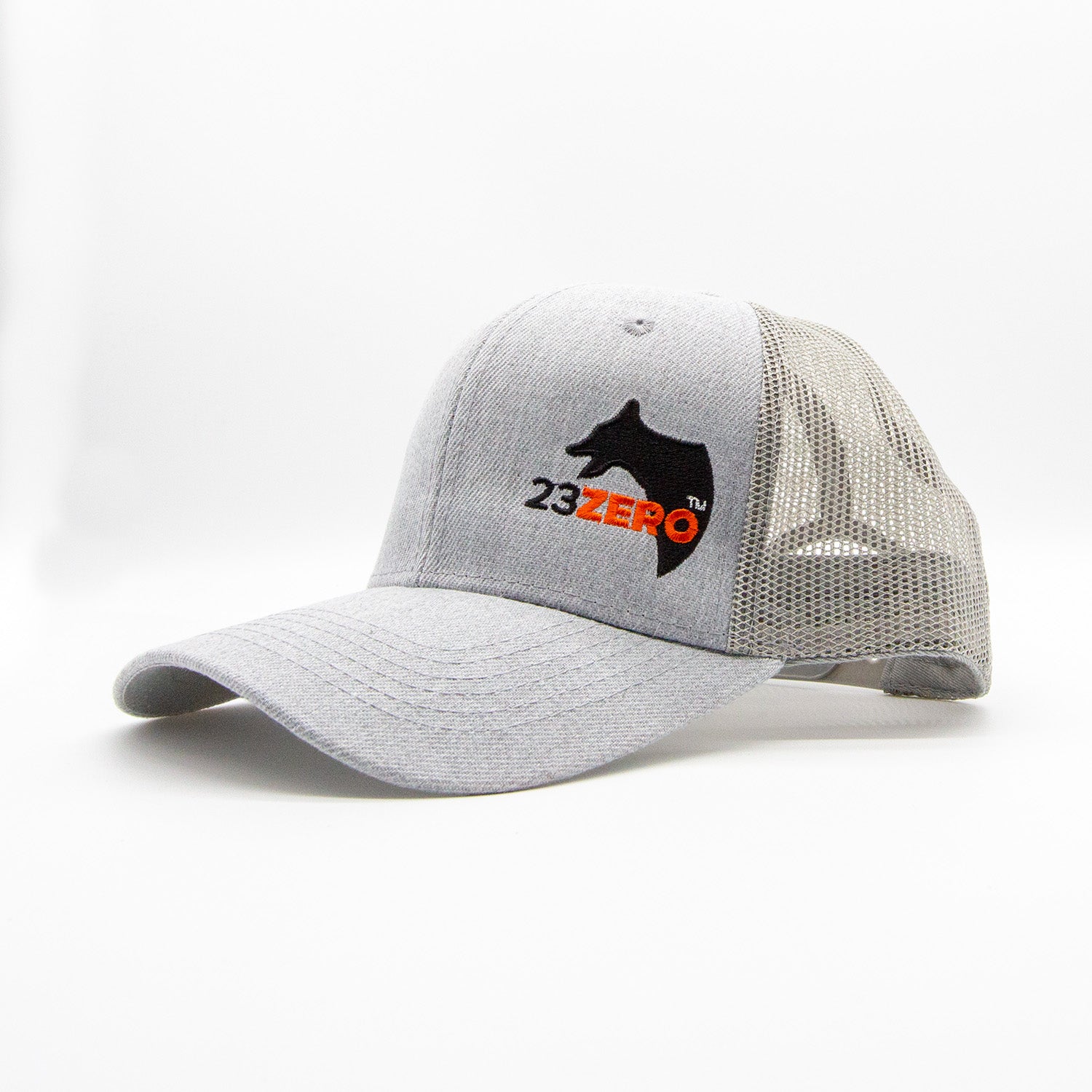 23Zero MER Adjustable Mesh Trucker Hat Gray