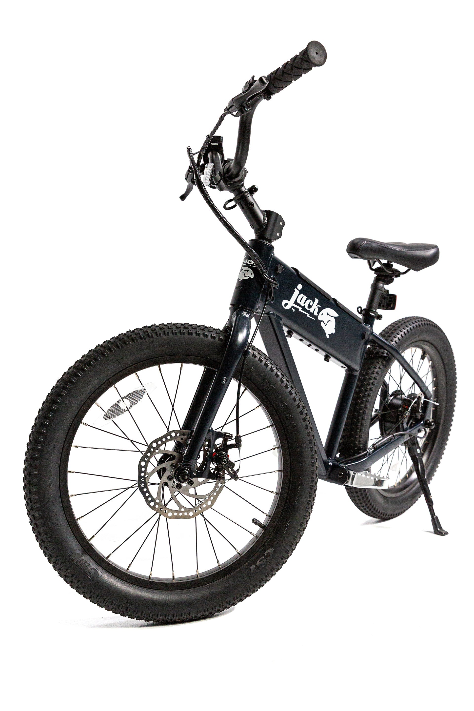JackRabbit XG - Lightweight & Compact "Big" Micro eBike, Black