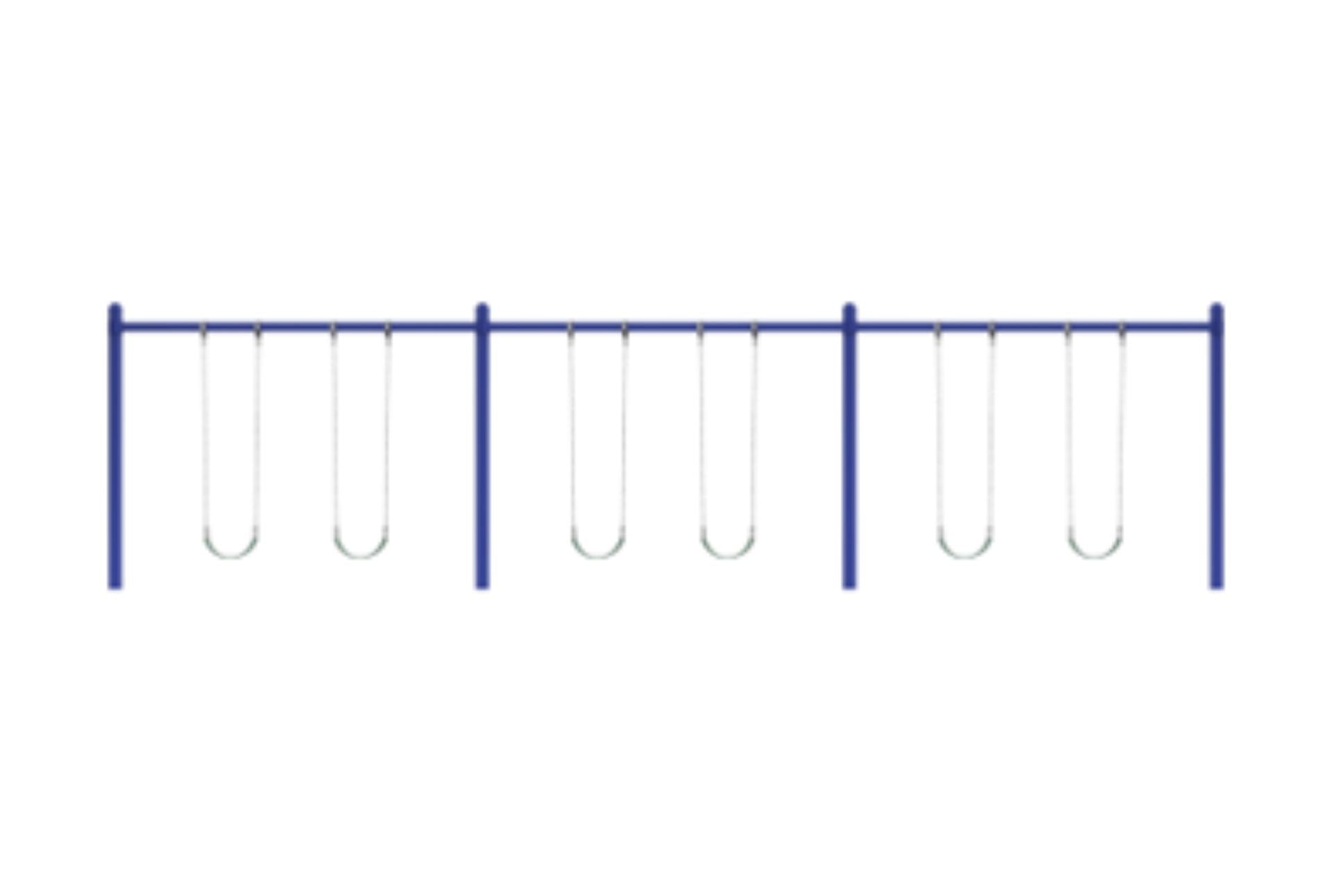 Wisdom 5 Inch Single Post Swing Frame