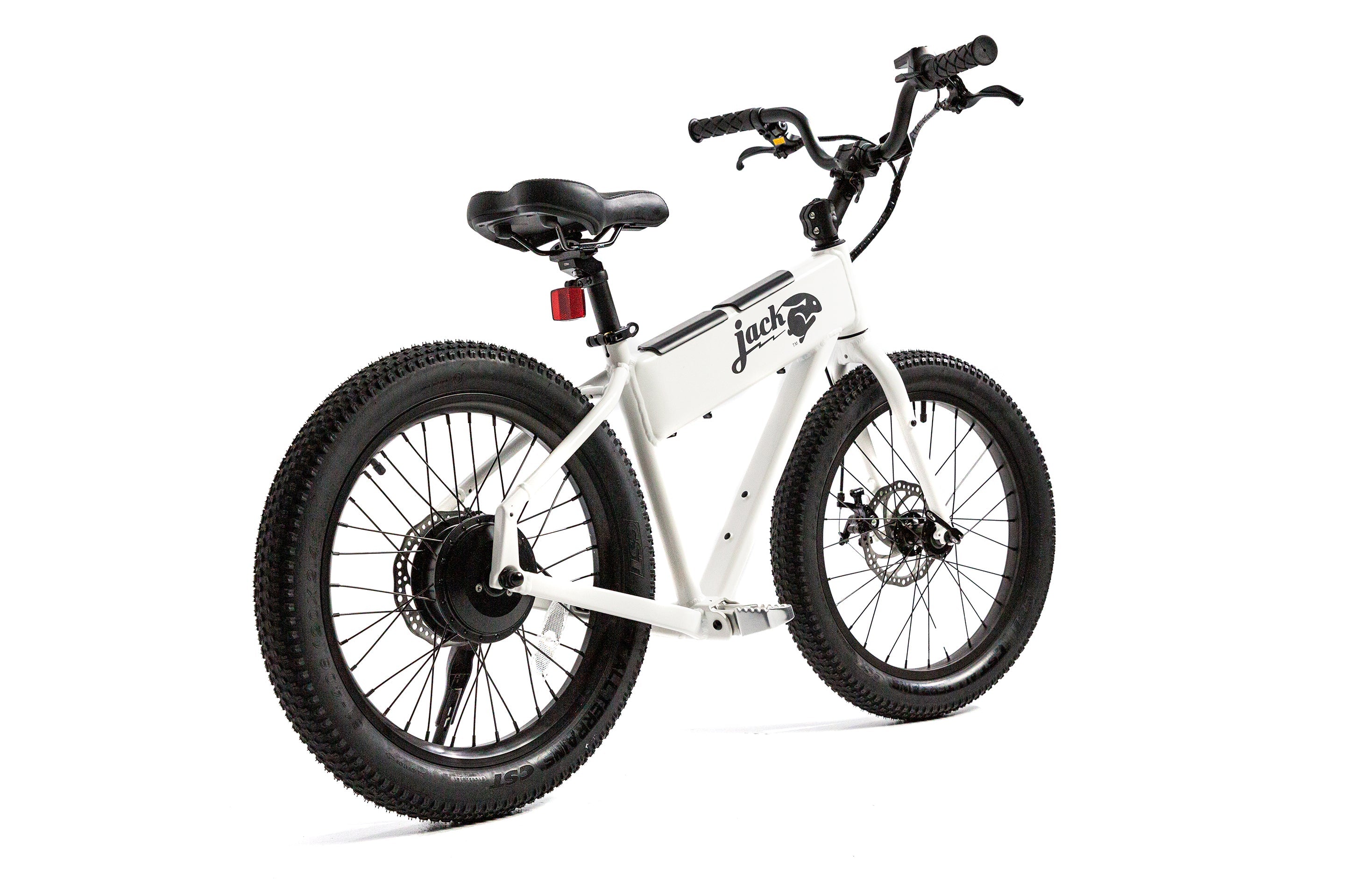 JackRabbit XG - Lightweight & Compact "Big" Micro eBike, White