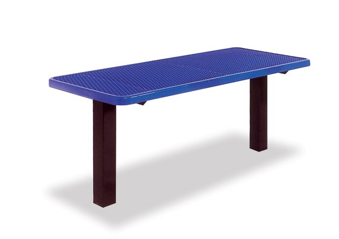 UltraSite 8' Multi Pedestal Utility Table, Inground