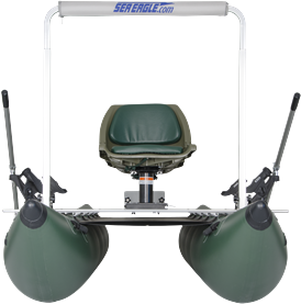 Sea Eagle 375FC FoldCat Inflatable Fishing Boat Pro Angler Guide Package (New)