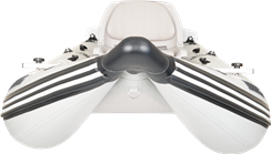 Sea Eagle 437PS PaddleSki Inflatable Catamaran Boat 2-Person Swivel Seat Package (New)
