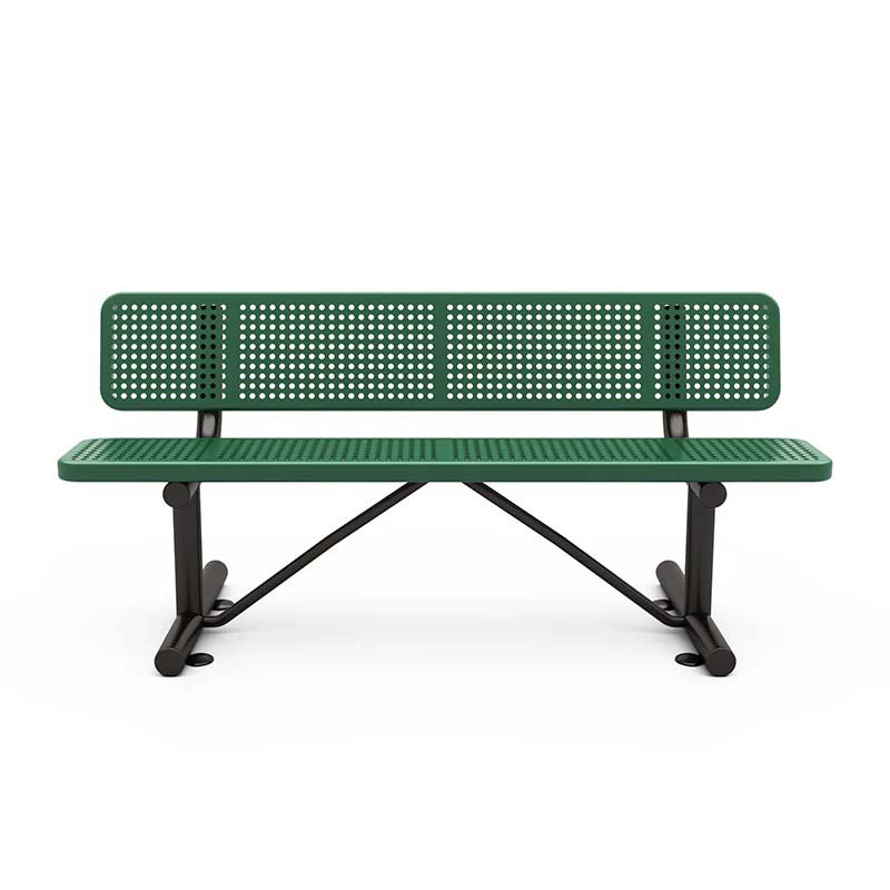Wisdom 6' Park Bench with Back