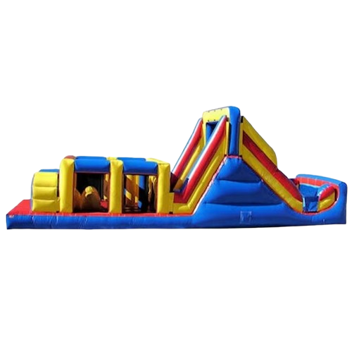 Bounce Horizon 49FT Circus Inflatable Obstacle Course with Slide