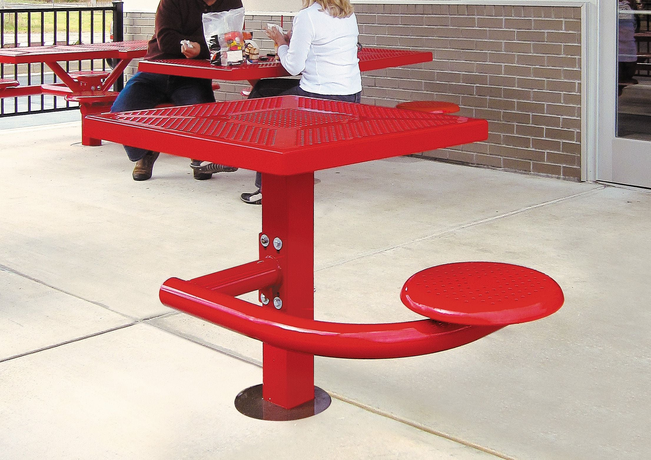 UltraSite 30" Canteen Table, 4 Seat