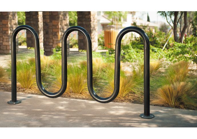 UltraSite Contemporary Loop Bike Rack