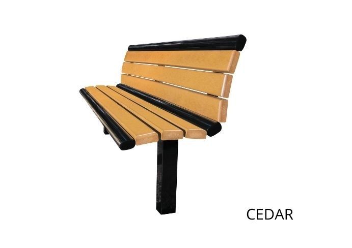 UltraSite 6' Richmond Recycled Bench, Inground
