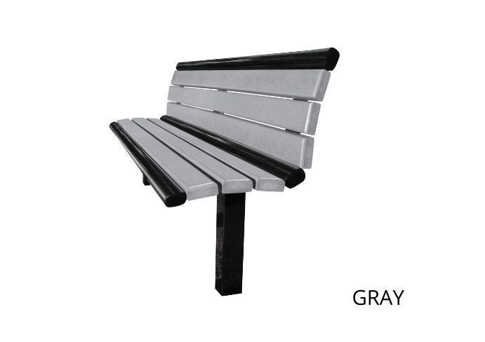 UltraSite 6' Richmond Recycled Bench, Inground