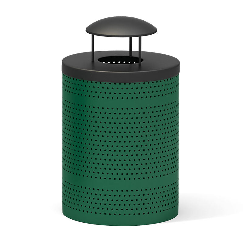 Wisdom Trash Receptacle with Lid