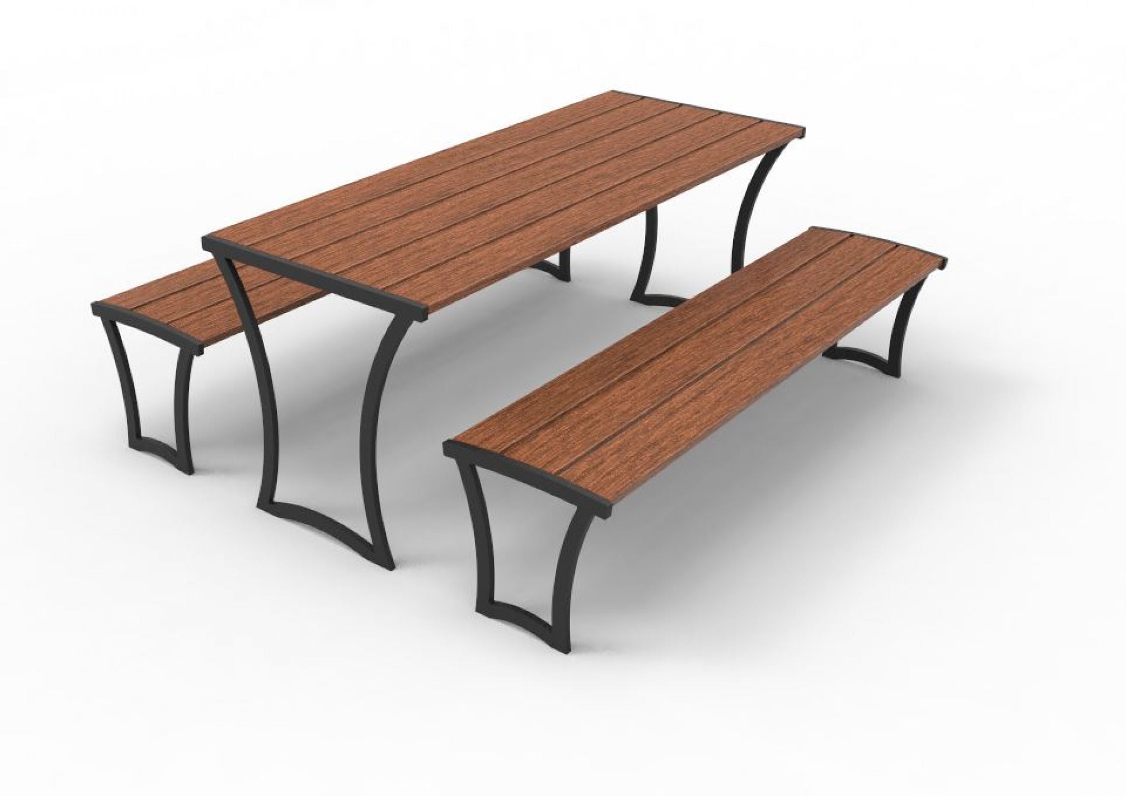 UltraSite 8' Madison Table, Ipe Wood