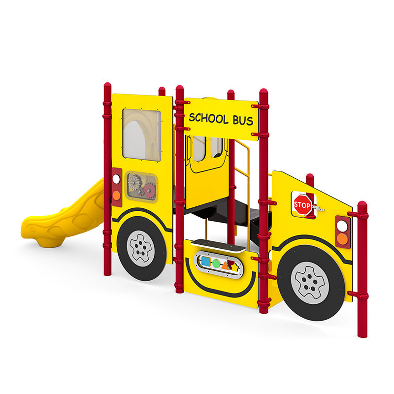 Wisdom Kidz Bus Playground Structure