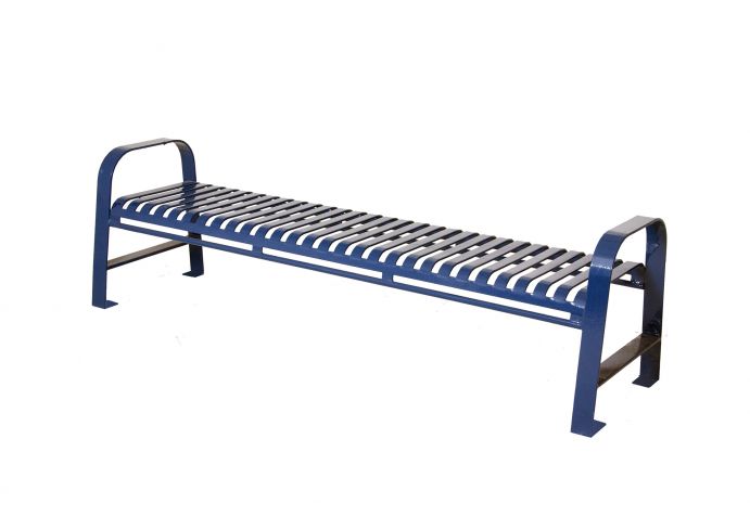 UltraSite 4' Oxford Bench without Back, Vertical Slat