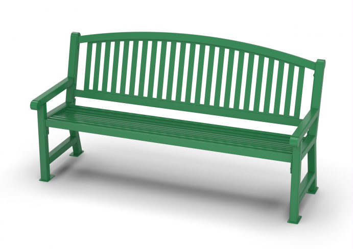 UltraSite 4' Savannah Bench with Back