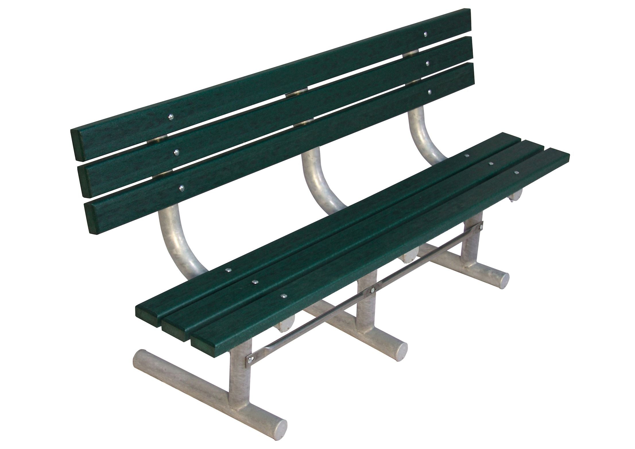 UltraSite 6' Natural Extra Heavy-Duty Bench, 2 X 10 Planks
