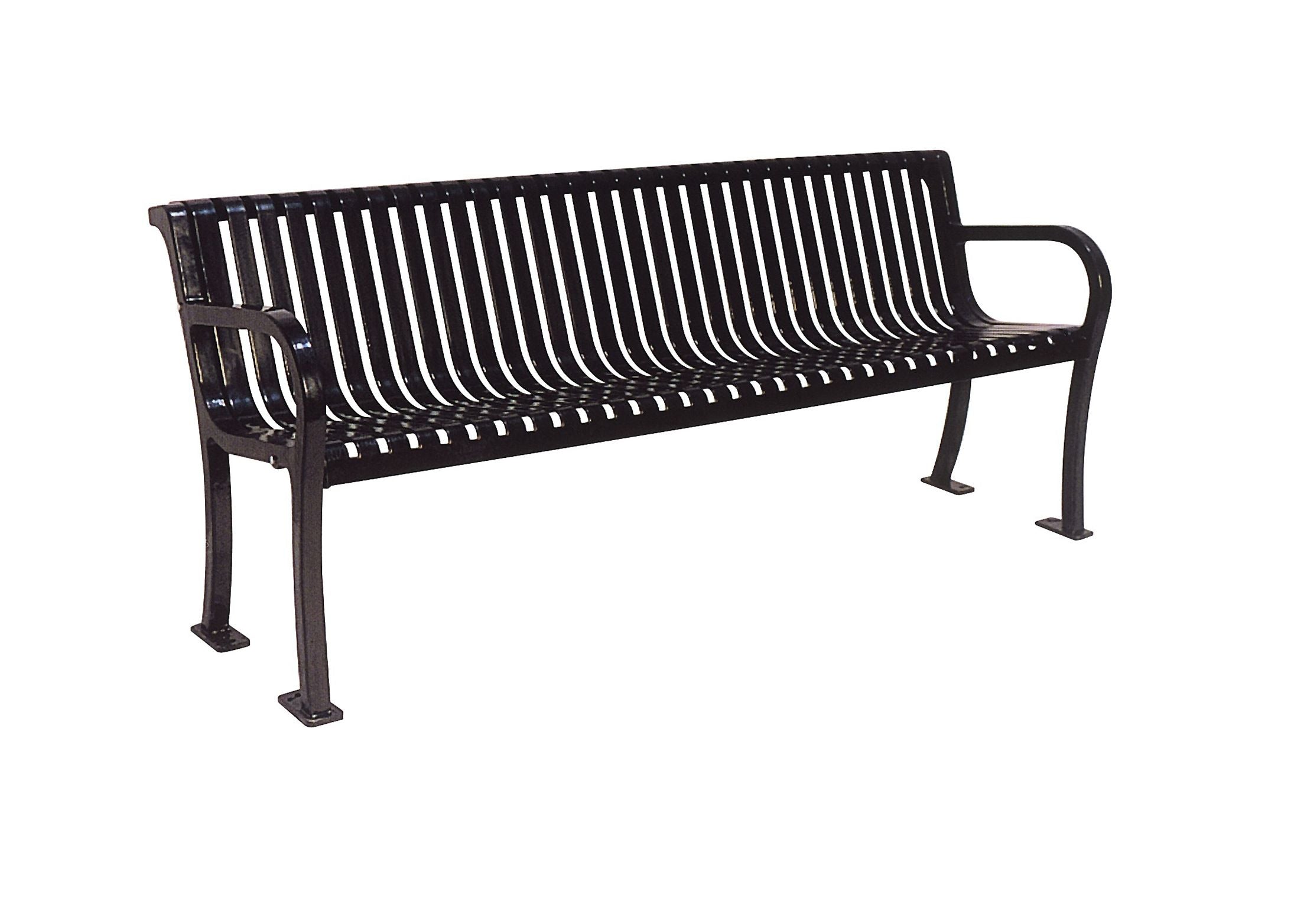 UltraSite 8' Lexington Park Bench with Back
