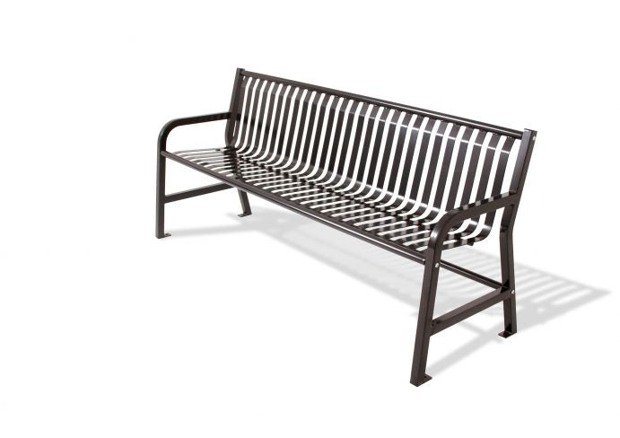 UltraSite Jackson Bench with Back, Slat