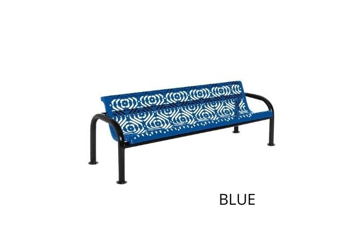 UltraSite 4' Contour Bench with Back, Diamond