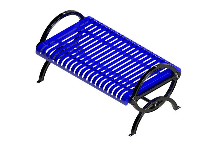 UltraSite 6' Durham Bench, Without Back Vertical Slat