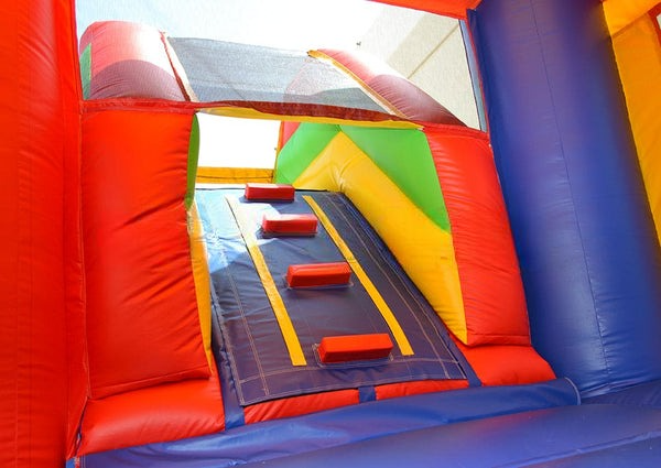 Bounce Horizon 26ft Boy Sport Crush Combo Inflatable with Slide