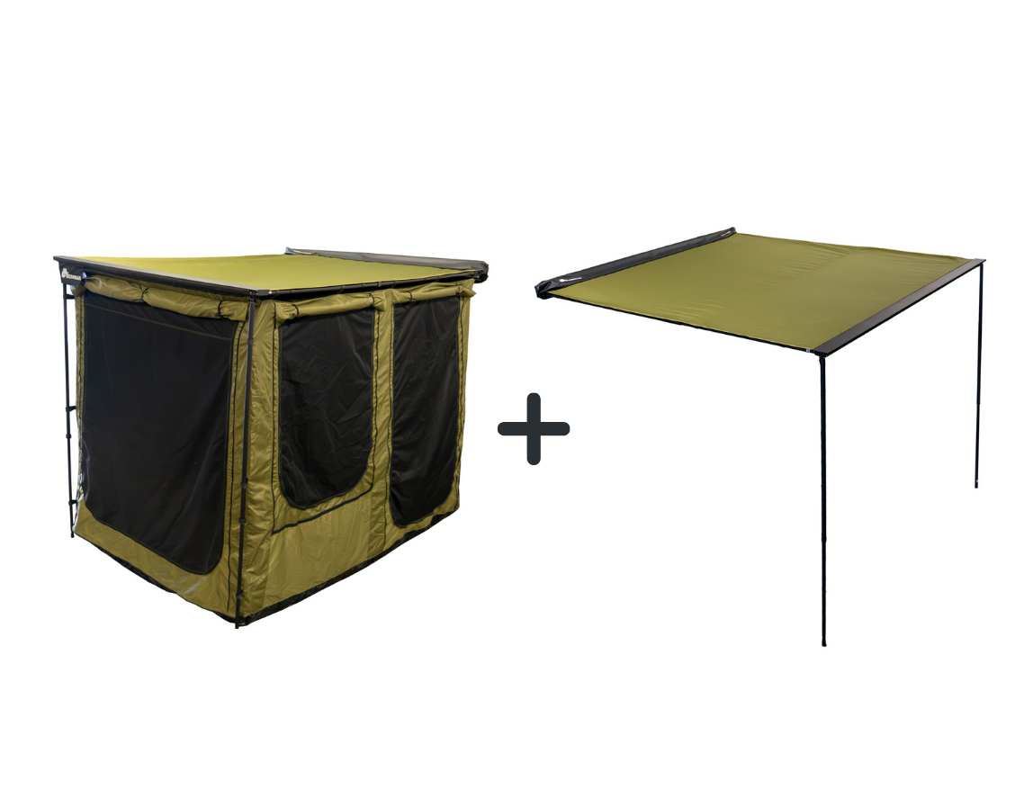 23Zero Bushman Awning 90" (90X98) + Room