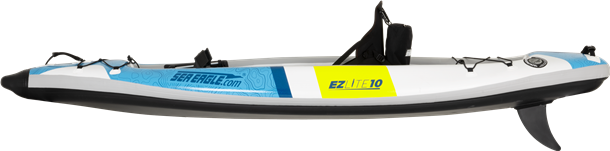 Sea Eagle EZLite10 10' Inflatable Kayak Pro Carbon Package (New)