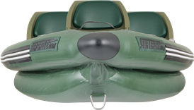 Sea Eagle FishSkiff 16 Inflatable Fishing Boat 2-Person Swivel Seat Package (New)