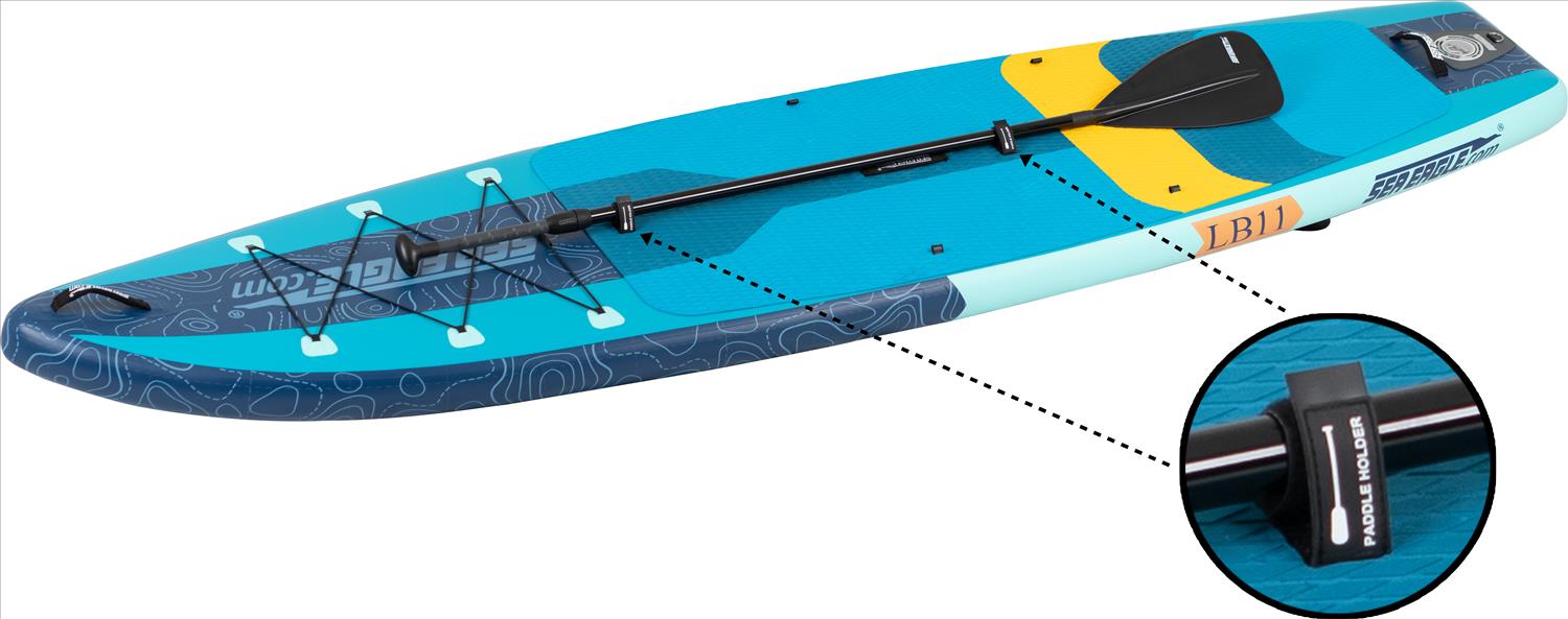 Sea Eagle LongBoard 11 Inflatable Board Start Up Package (New)