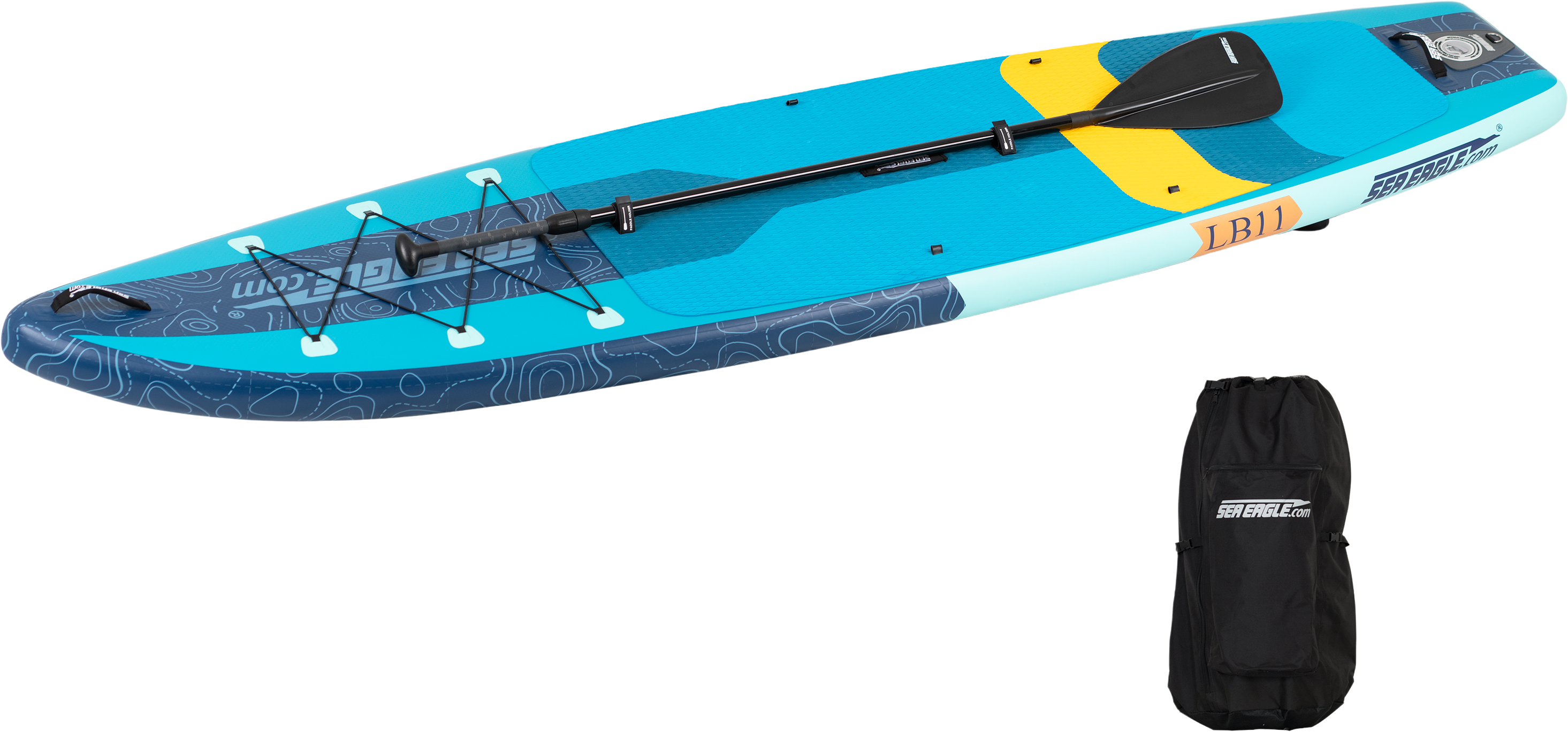 Sea Eagle LongBoard 11 Inflatable Board Start Up Package (New)