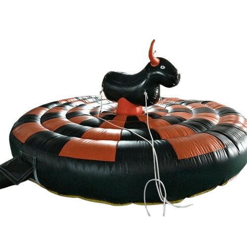 Bounce Horizon Rodeo Bull Inflatable with Manual Ropes – 10/13/15 ft