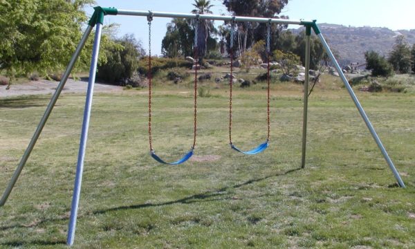 Jensen Swing S102 – 10′ High 2-Swing 1-Bay Residential Swing Set