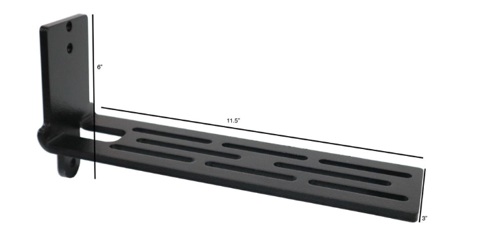 23Zero Peregrine Extended Bracket - SINGLE (Fits 180 Compact, 180, 270)