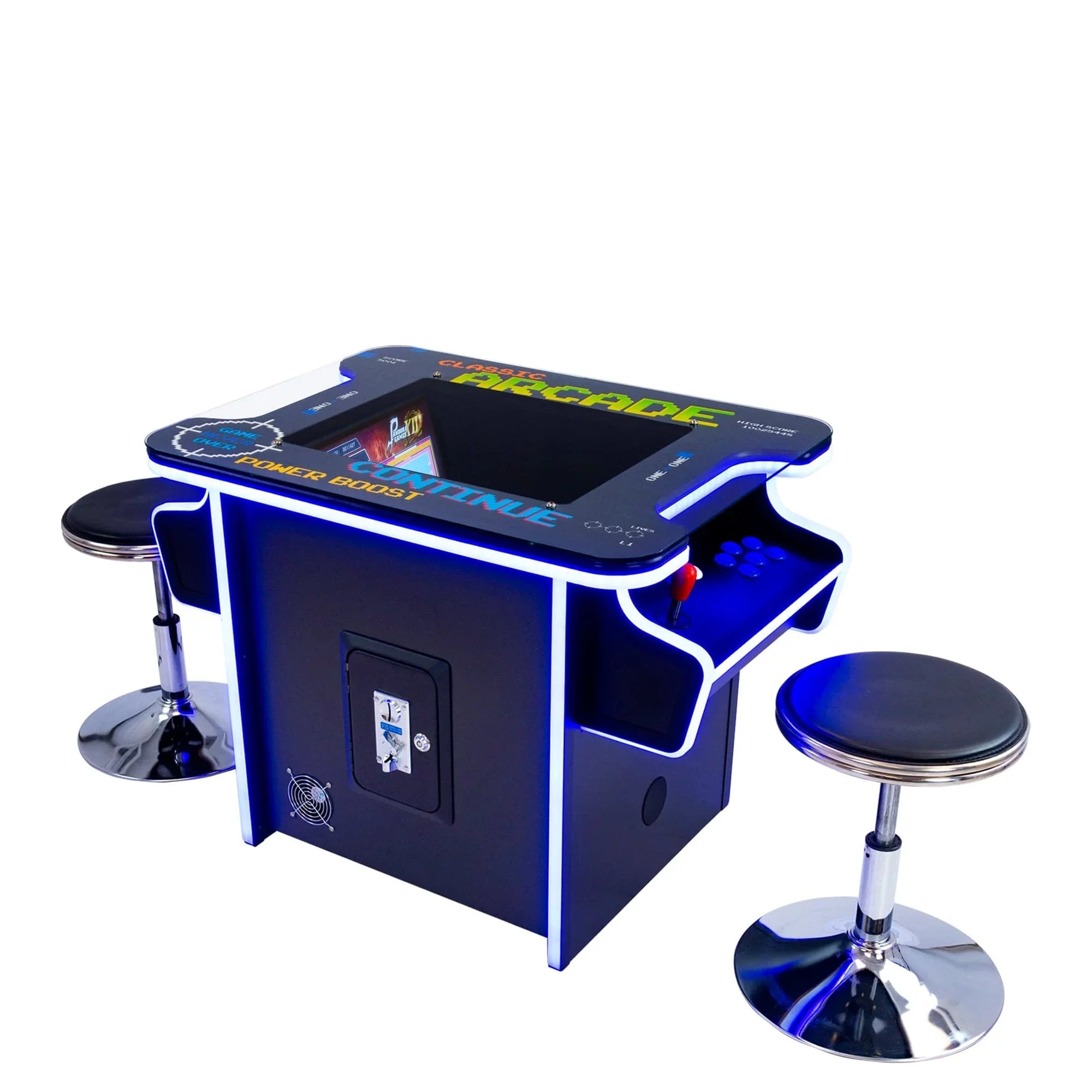 Creative Arcades 2-Player Dual-Screen Cocktail Arcade Machine