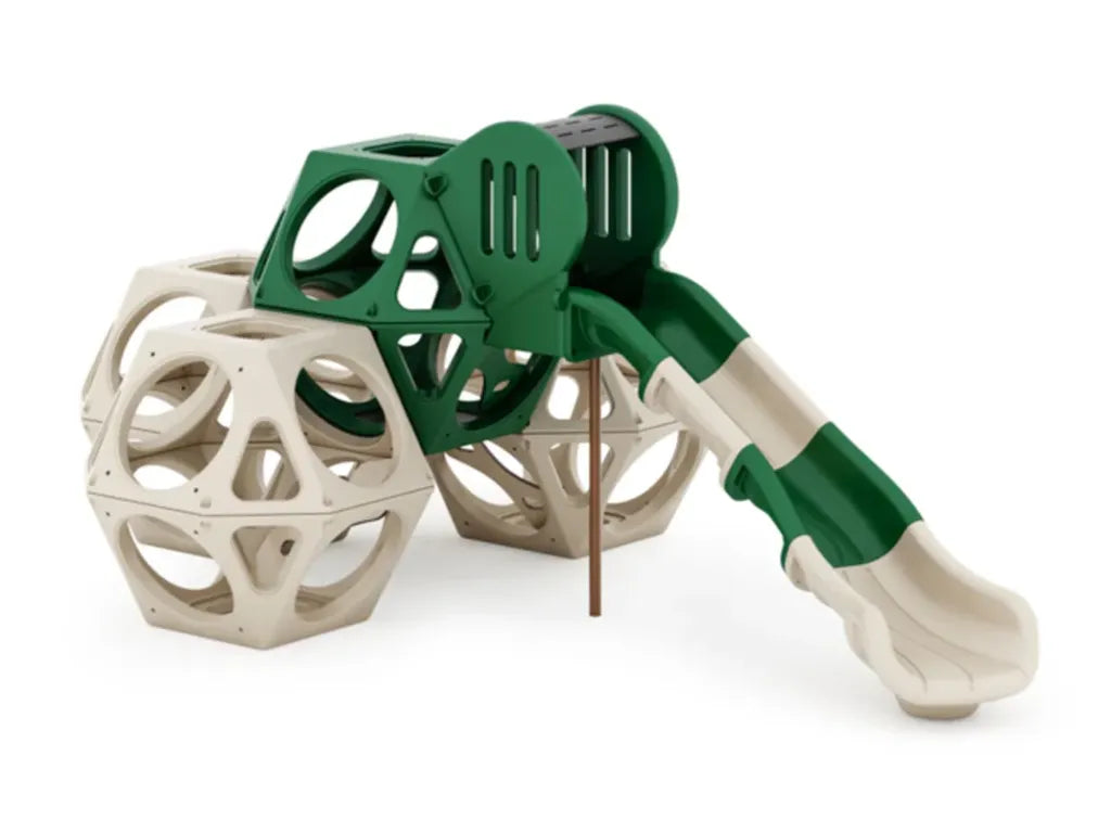 World Klass Play Skqube Playground Climber with Slide