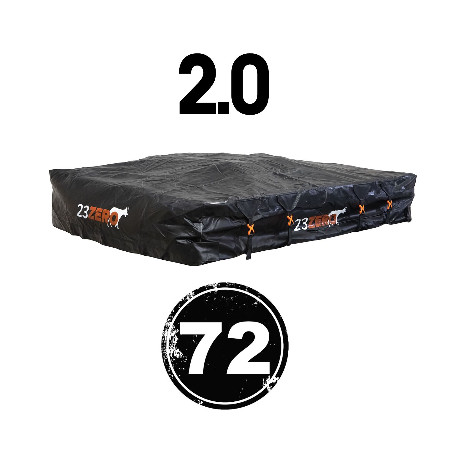 23Zero Transit Cover 72 Black Round Ladder 2.0