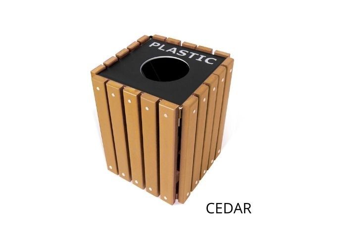 UltraSite 20 Gallon Recycling Single Receptacle