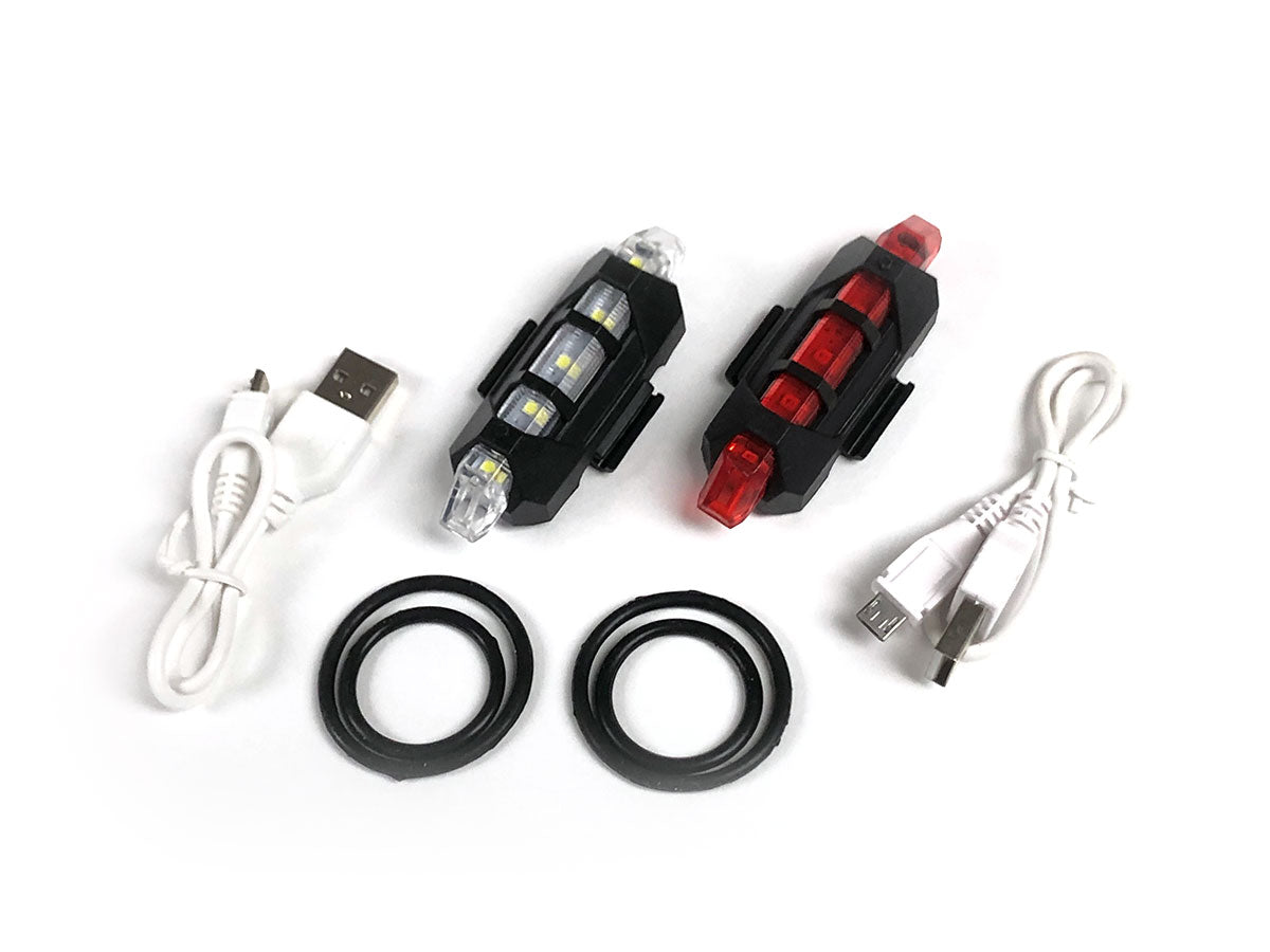JackRabbit LED Front & Rear Light Set